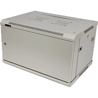 Шкаф настенный серии Pro, 18U 600x800, металлическая дверь | код TWT-CBWPM-18U-6x8-GY | TWT