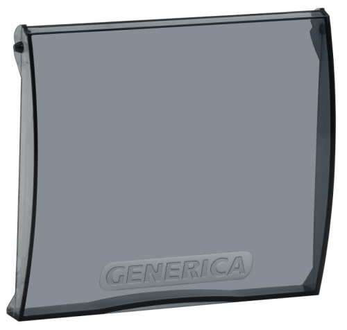 Дверца для корпуса пластикового ЩРН(В)-П-6 GENERICA | код MKP10D-DV-06-K08-G | GENERICA by IEK