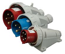 Вилка настенная EPH-12543 IP67 (125A, 400V, 3P+PE) | код 004482074 | ETI