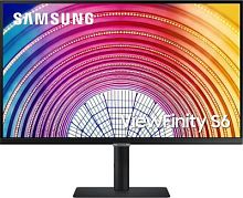 Монитор Samsung 27 ViewFinity S6 S27A600NAU черный IPS LED 5ms 16:9 HDMI полуматовая HAS Piv 300cd 178гр/178гр 2560x1440 75Hz FreeSync DP QHD USB 6.4кг | код 2027318 | SAMSUNG