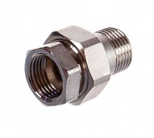 Разъемное соединение 'американка' ВН никелированное, уплотнение под гайкой o-ring кольцо 1/2 (SFT-0041-000012) | код RG008Q0SHSIPHU | STOUT