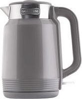 Чайник электрический Galaxy Line GL 0364 1.7л. 2200Вт серый корпус: нерж.сталь/пластик (7010103648) | код 2059151 | GALAXY LINE