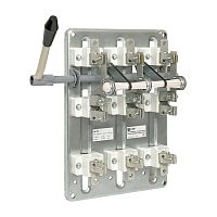 Разъединитель-предохранитель РПБ-1 100А левый привод, без ППН Basic | код rpb-r-100l | EKF