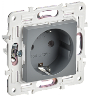 SKANDY Роз. с з/к без з/ш 16А SK-R05Gr сер. IEK | код SK-R11-16-K03 | IEK