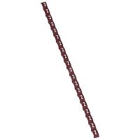 Маркер для кабеля цифра (2) белая/красная Duplix 800шт | код 38402 | Legrand