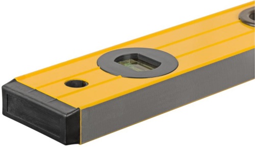 Уровень "Янтарь" 3 глазка ручки усиленный корпус фрезер. рабочая грань шкала 1500мм FIT 18166 фото 6